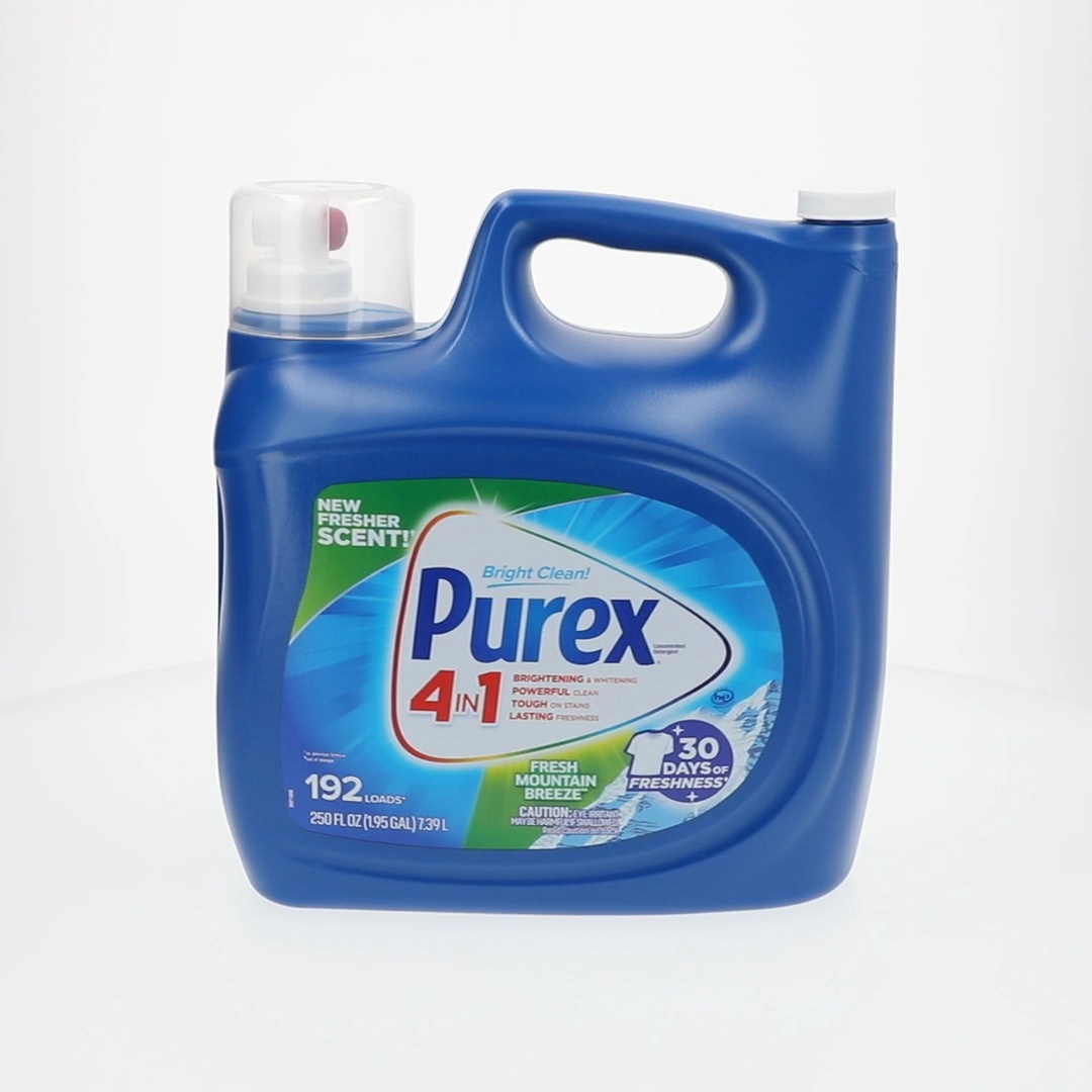 Purex, Liquid Laundry Detergent, 250 fl oz, 192 Loads - Walmart.com
