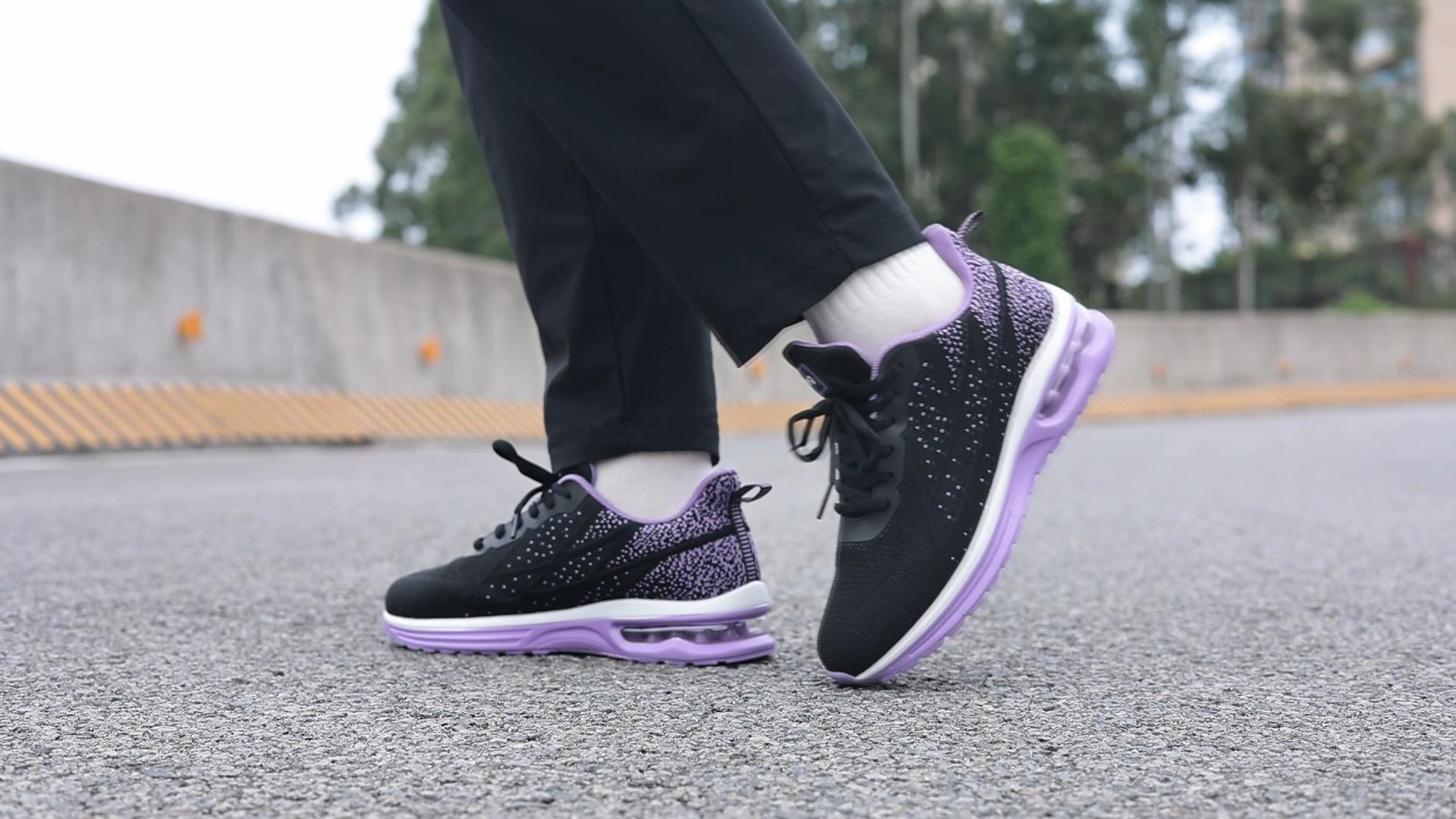 thumbnail video image 2 of Artlea Womens Running Shoes Non Slip Tennis Walking Shoes Women Breathable Sneakers for Gym Workout Sports, Size 5.5-11, 2 of 7