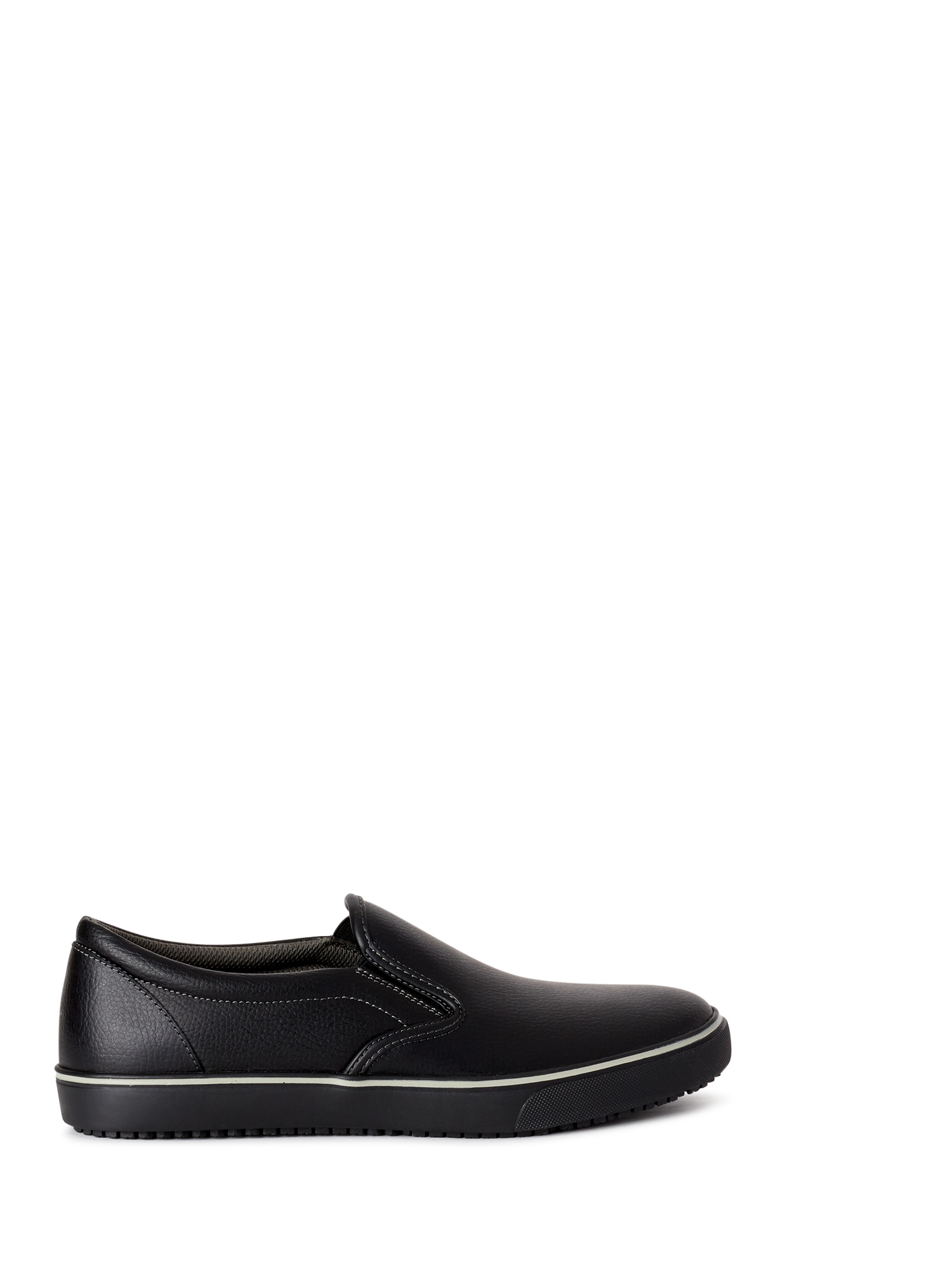 Tredsafe Ric Unisex Slip-Resistant Work Shoes, Black, Medium Width