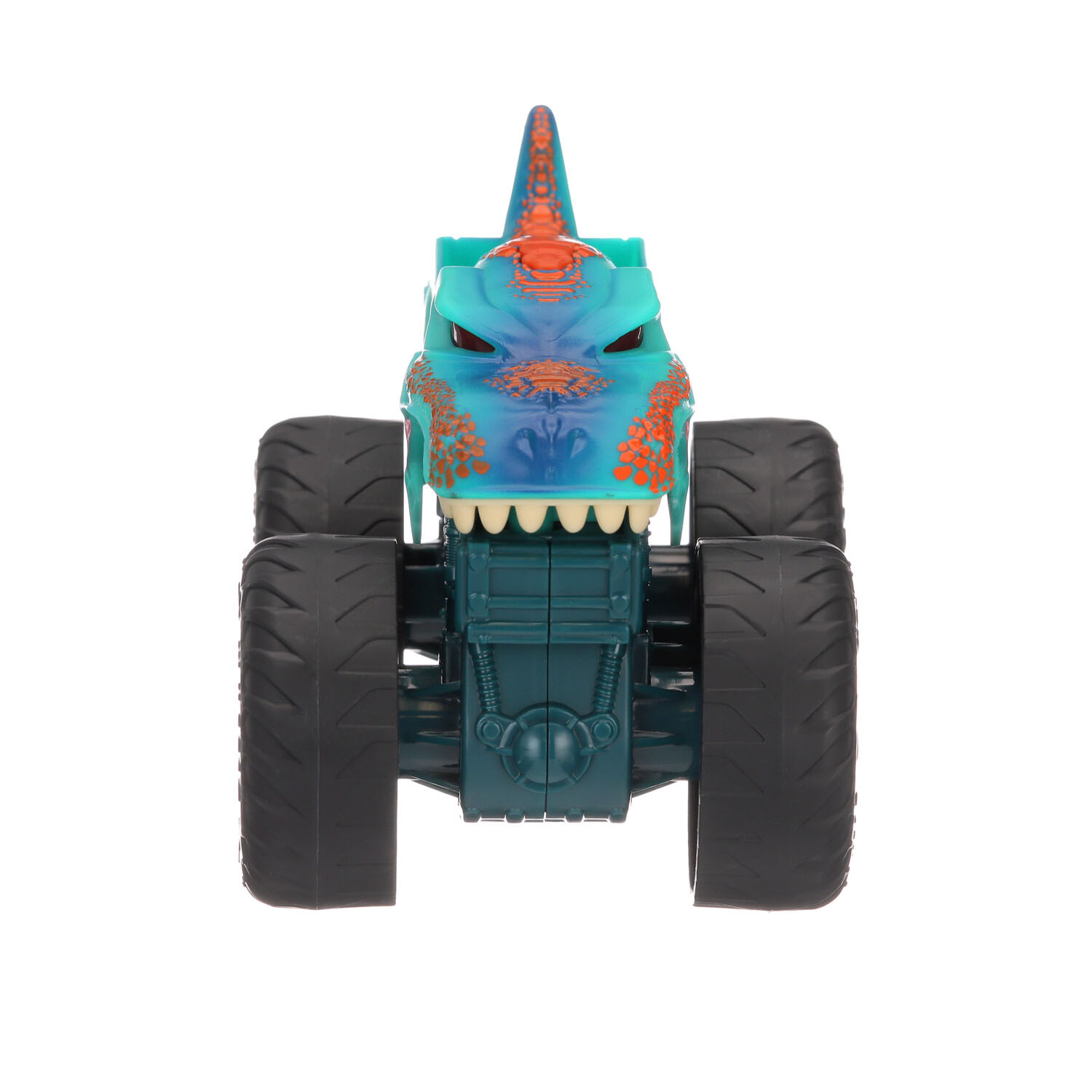 Hot Wheels Monster Trucks Roarin' Wreckers, 1:43 Scale Mega-Wrex Toy Truck  with Lights & Sounds