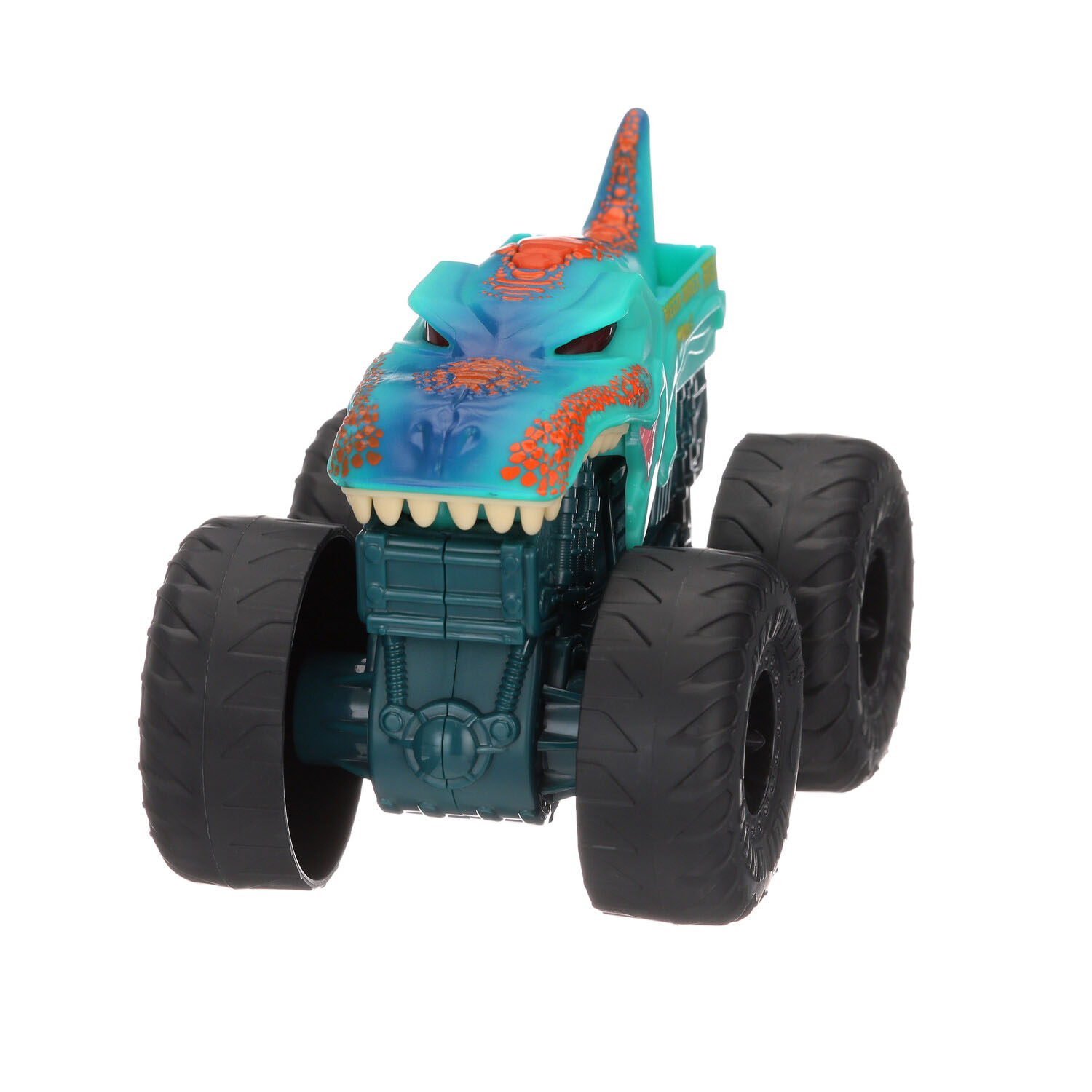 Hot Wheels RC Monster Trucks 1:6 Scale Mega-Wrex, Large Remote-Control Toy  Truck, All-Terrain Tires, 2ft+ Long