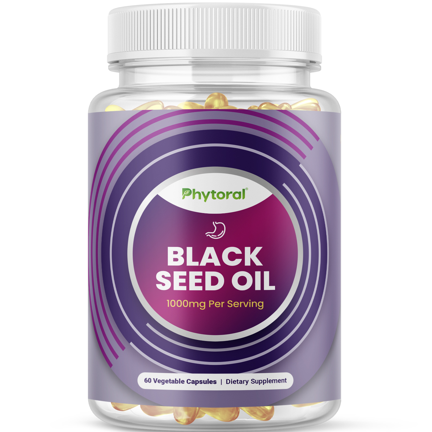 thumbnail video image 3 of Phytoral Black Cumin Seed Oil 1000mg Supplement – Immune & Antioxidant Support, 60 Capsules, 3 of 10