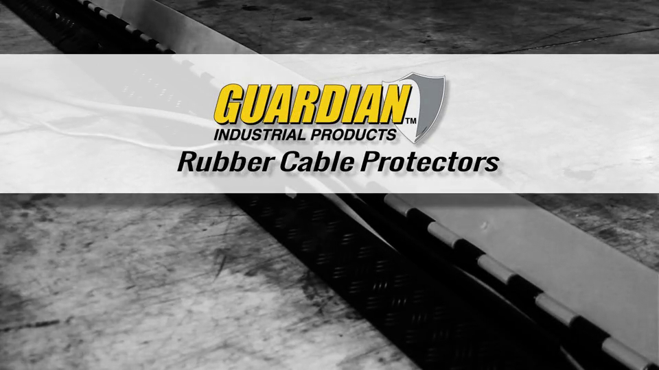 thumbnail video image 2 of 3-Channel Modular Rubber Cable Ramp Left-Turn Section, 2 of 6