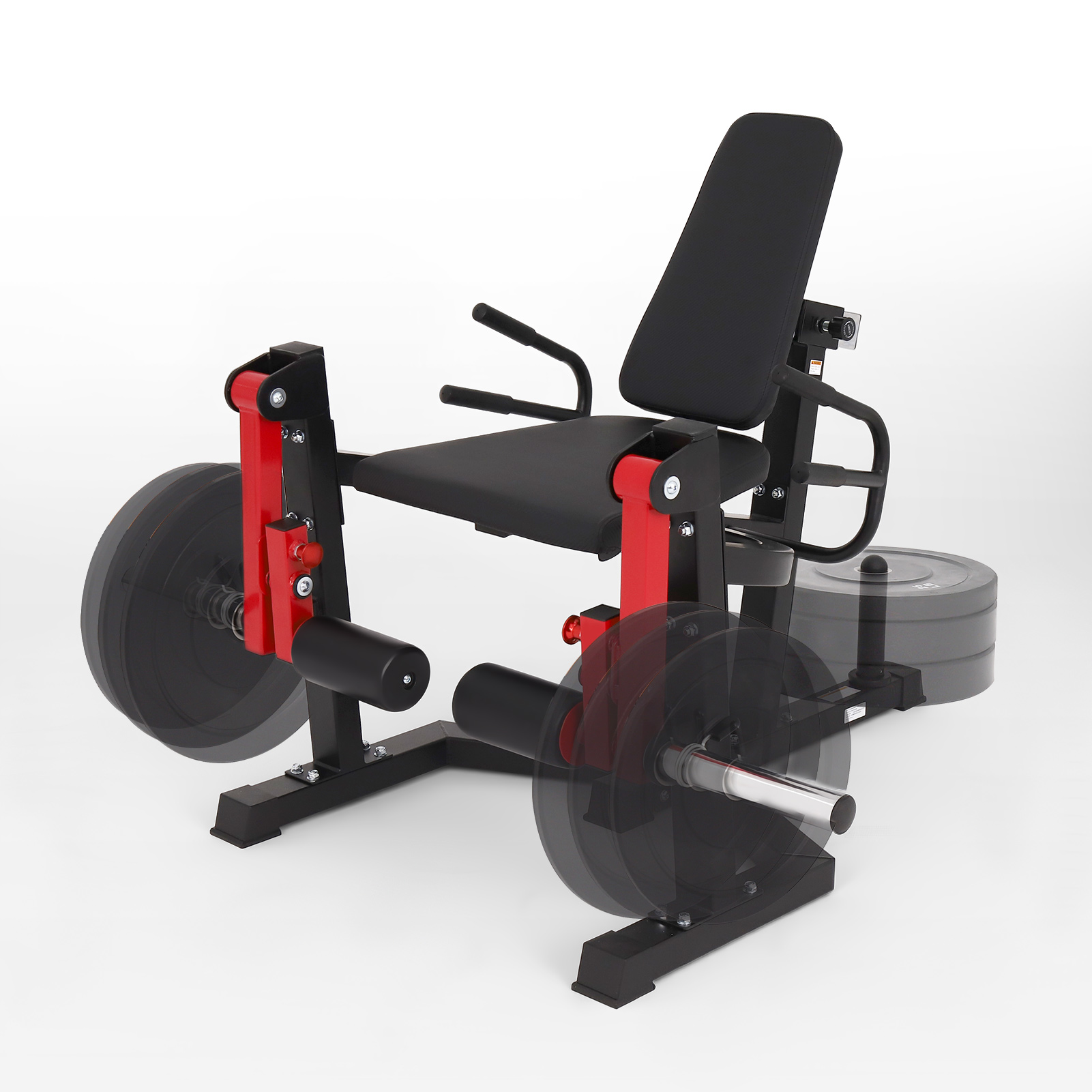 Hlivelood 3 in 1 Leg Extension and Curl Machine, Seated Leg