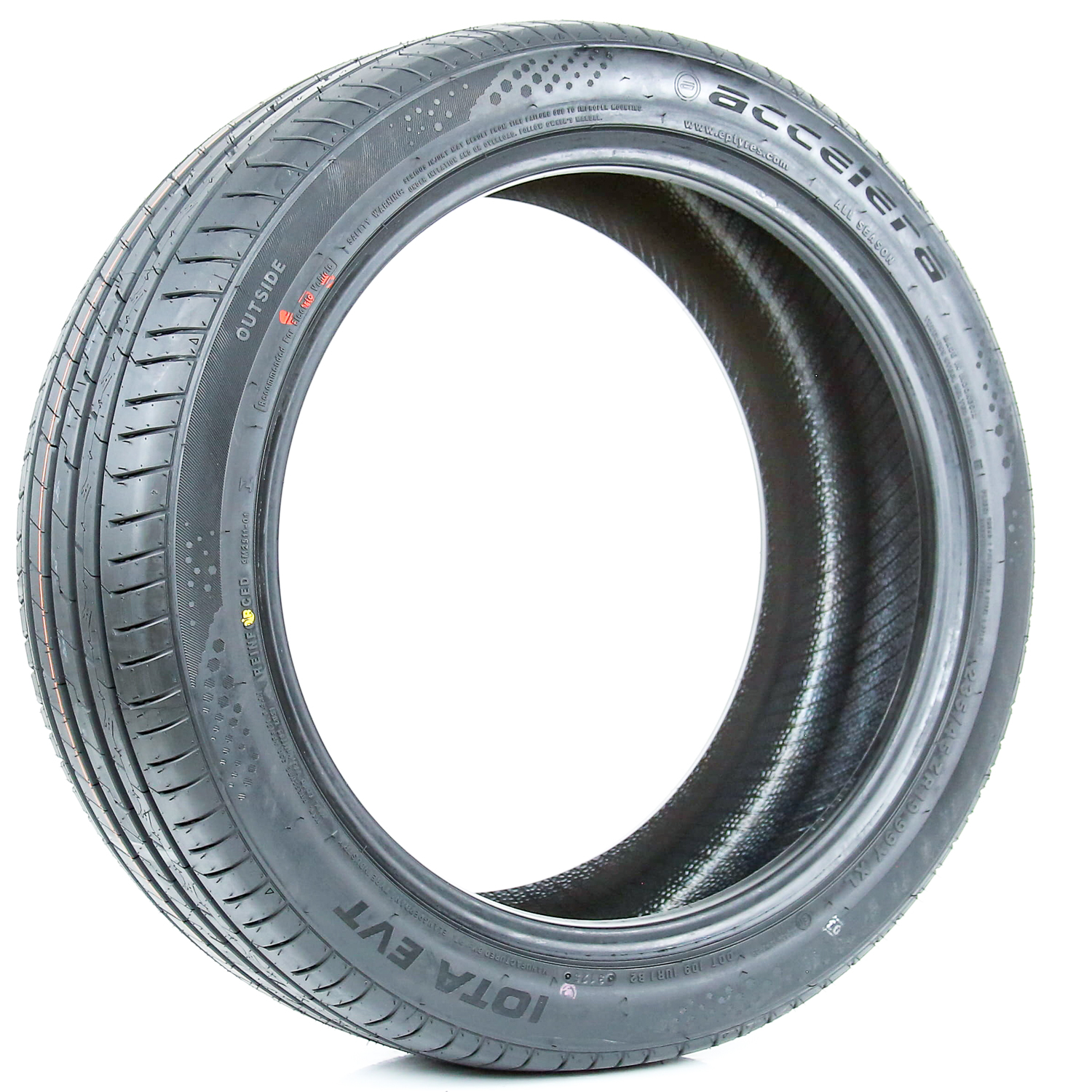 Accelera, Passenger Tire, 235/45ZR19 99Y XL, All Season Black