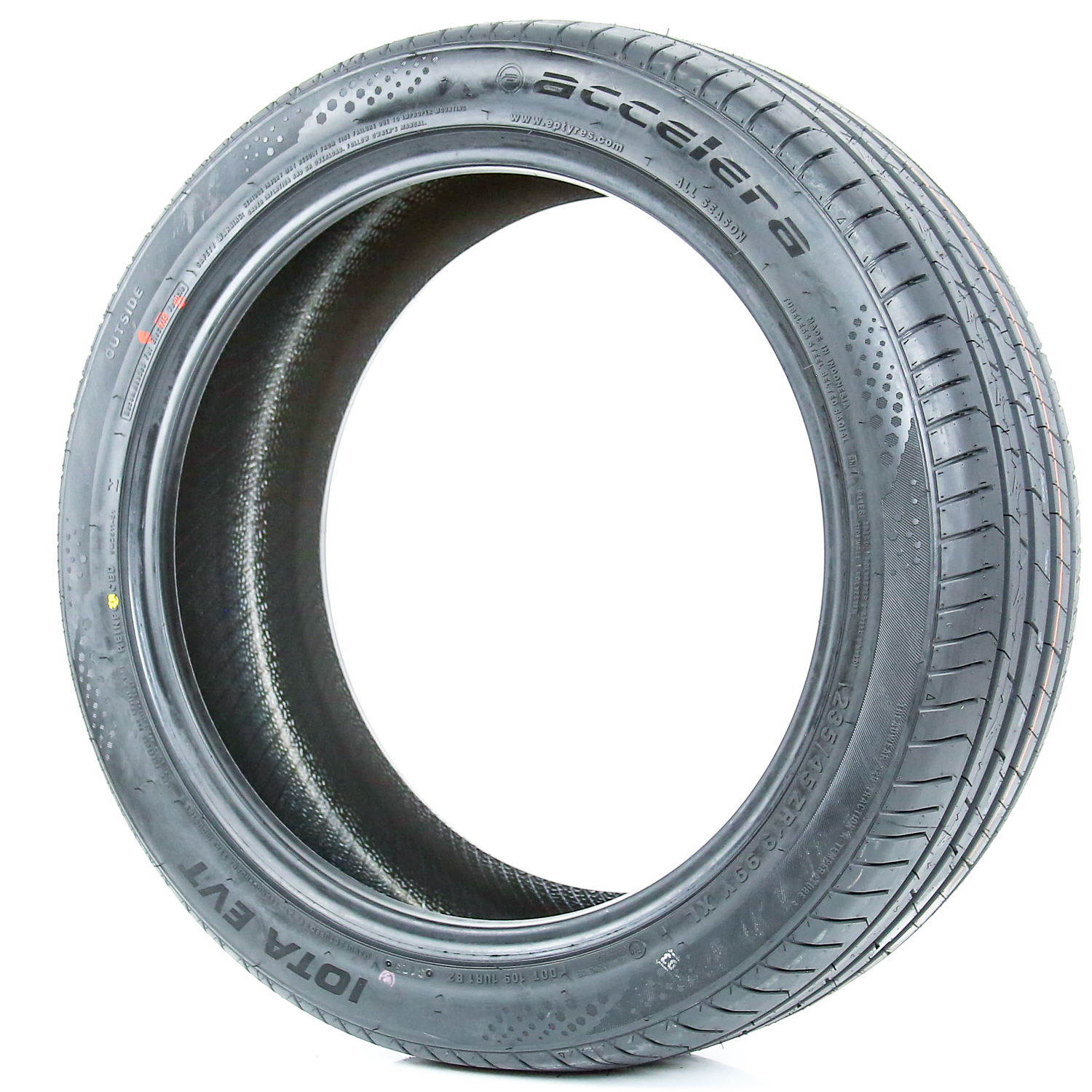 Accelera, Passenger Tire, 235/45ZR19 99Y XL, All Season Black