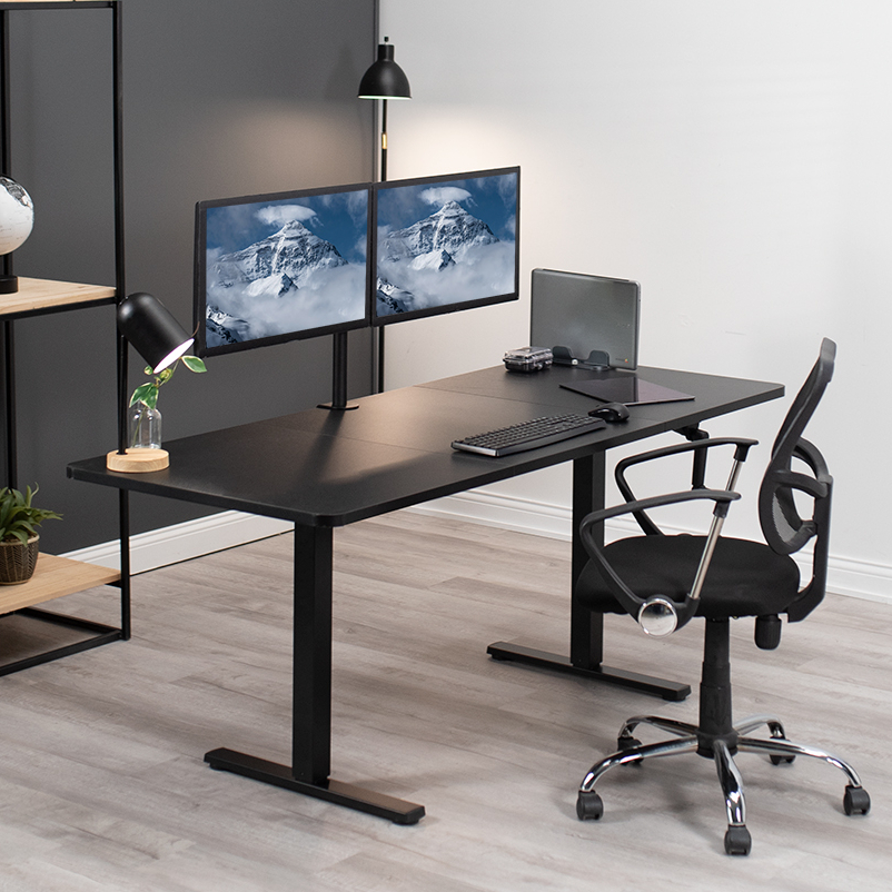 Free Shipping! VIVO Manual 71” x 30” Stand Up Desk