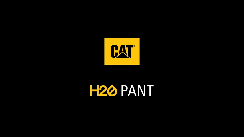 thumbnail video image 2 of Men's H2O Defender Work Pants | CAT® WORKWEAR, 2 of 4