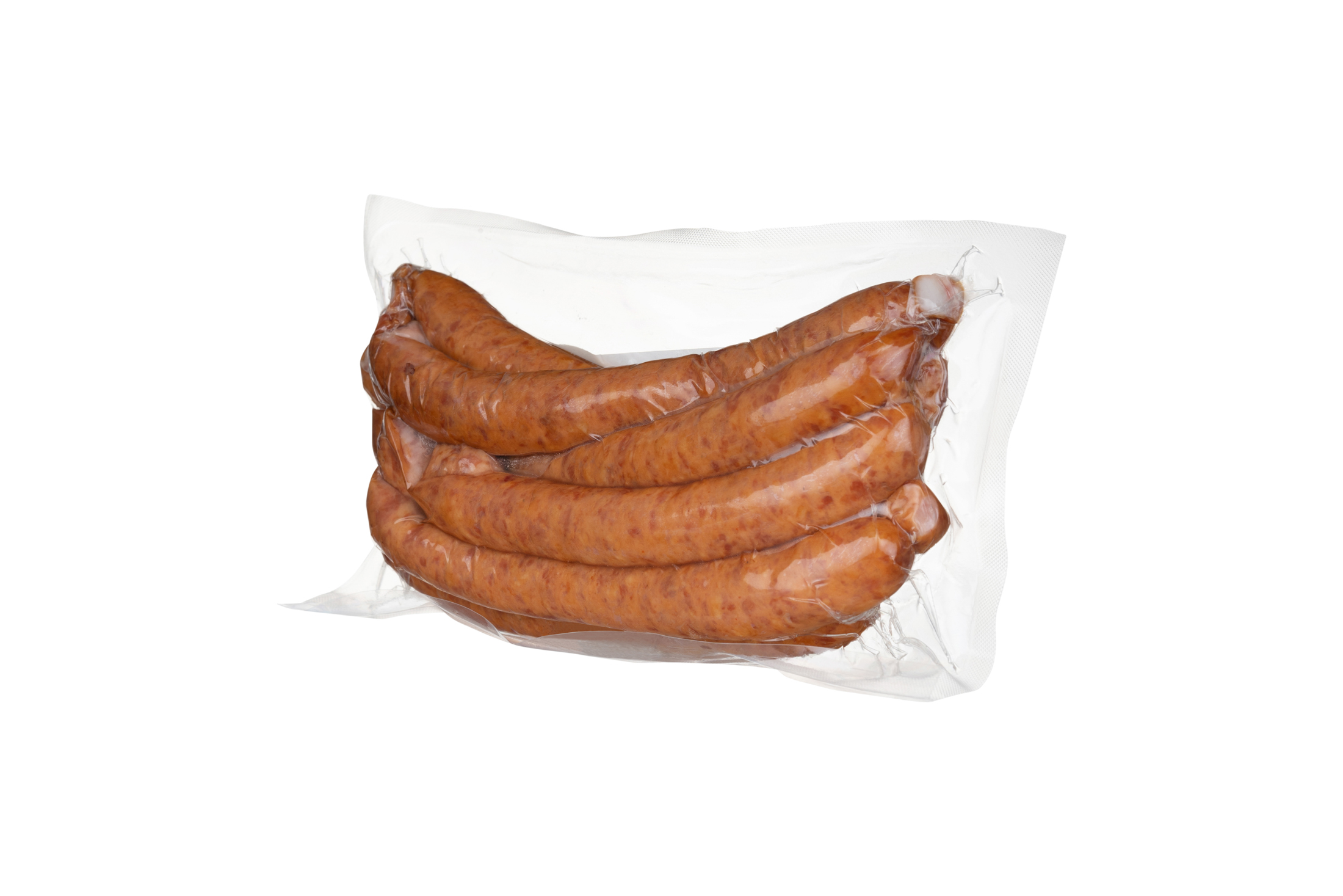 Packed Of Sausages On Weight Scale Stock Photo by ©SimpleFoto 58449845