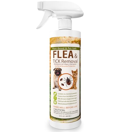thumbnail video image 2 of EcoVenger Flea & Tick Removal Spray 7 oz for Dogs and Cats, Protects from Fleas, Mites, Ticks & Mosquitoes, 2 of 13