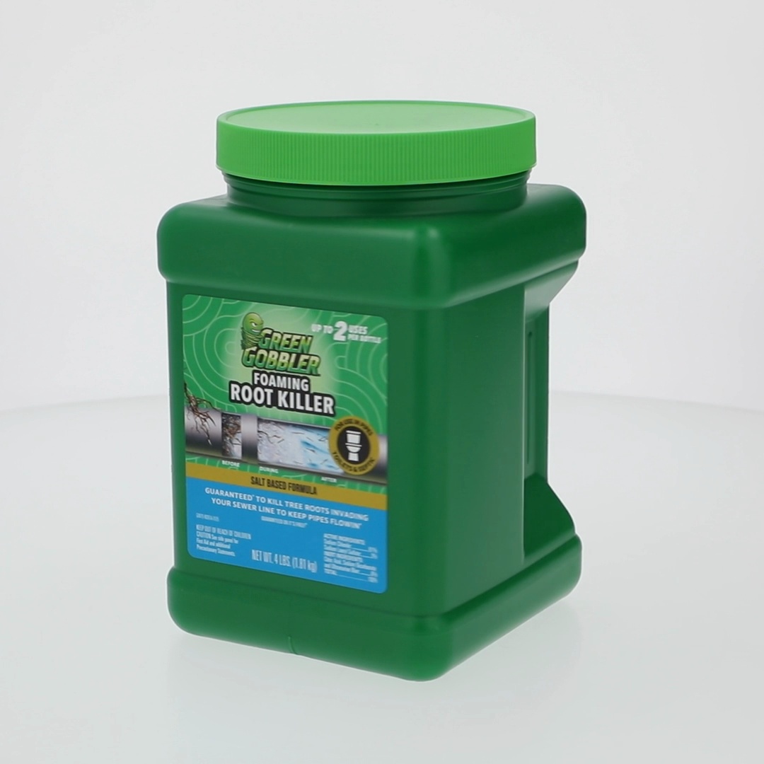 Green Gobbler, Foaming Root Killer, 4lb, Treats & Prevents Roots