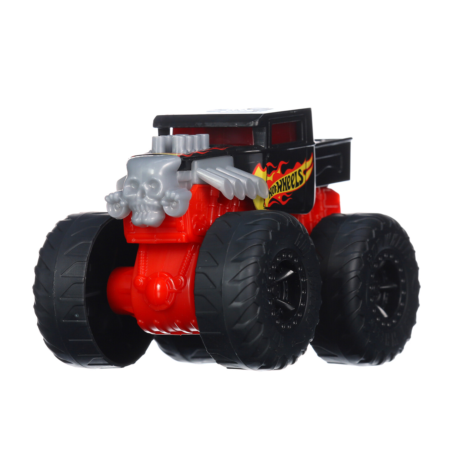 Hot Wheels Monster Trucks Roarin Wreckers Bone Shaker