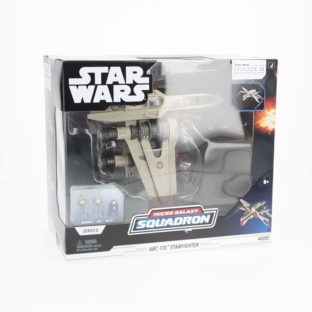 スターウォーズ マイクロギャラクシー ARC-170 micro クローン Amazon.com: Jazwares Star Wars™ Micro Galaxy Squadron ARC-170