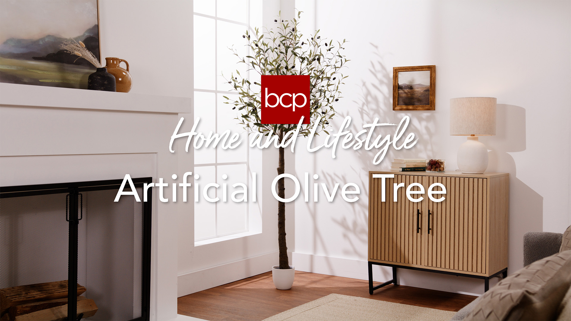 thumbnail video image 2 of Best Choice Products 8Ft Artificial Olive Tree, Lifelike Faux Tree, Home Accent Decor w/ Planter Pot, Realistic Trunk, 2 of 10