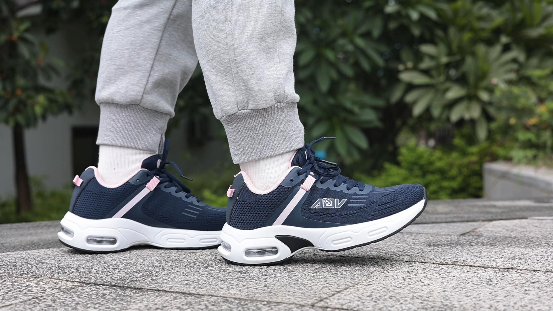 thumbnail video image 2 of Artlea Women Arch Support Walking Shoes Orthotic Sneakers for Plantar Fasciitis Tennis Running Shoes for Foot Pain Relief，Size 6.5-11, 2 of 7