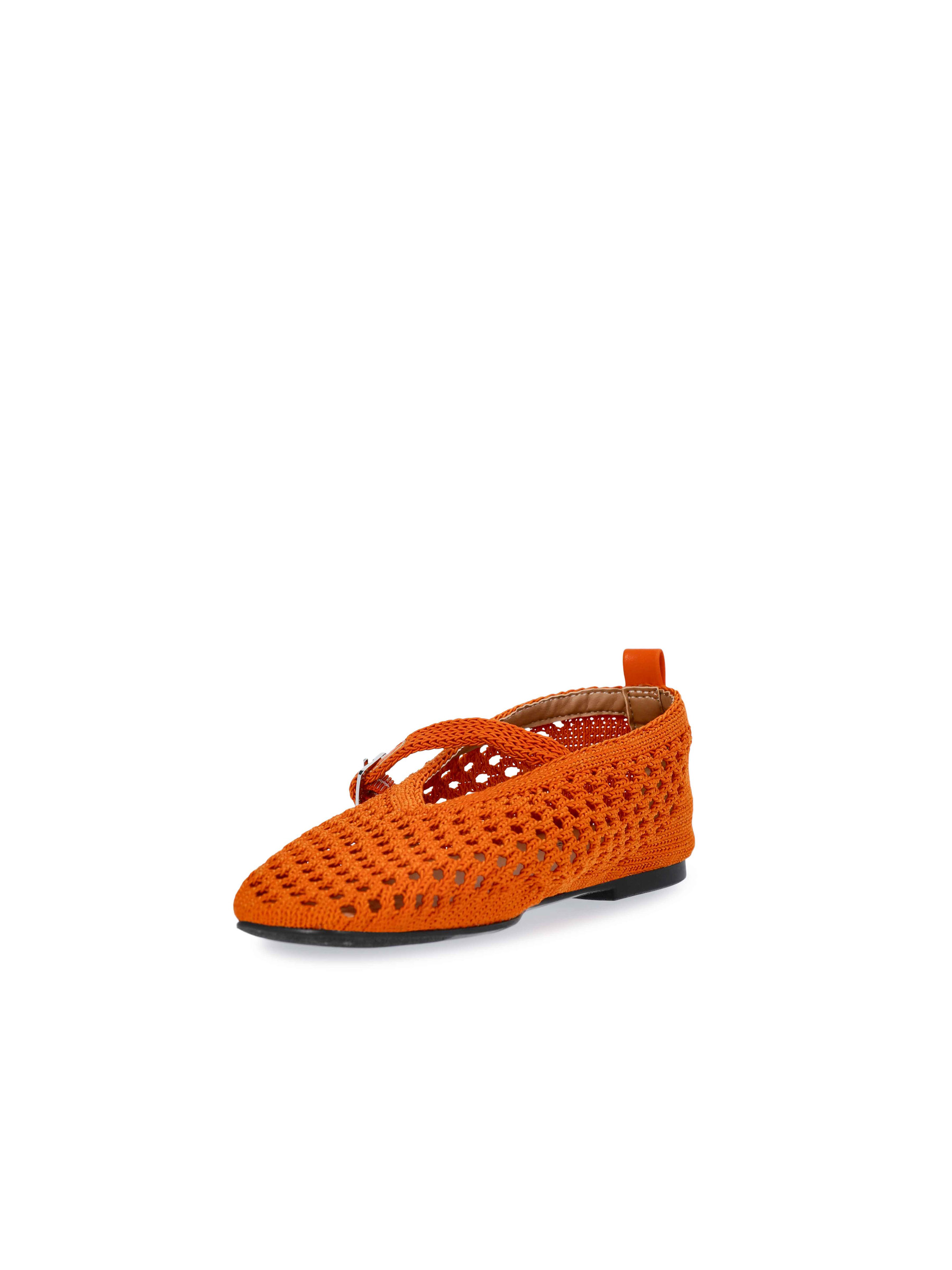 No Boundaries Crochet Mary Jane Flats, Women's - Walmart.com