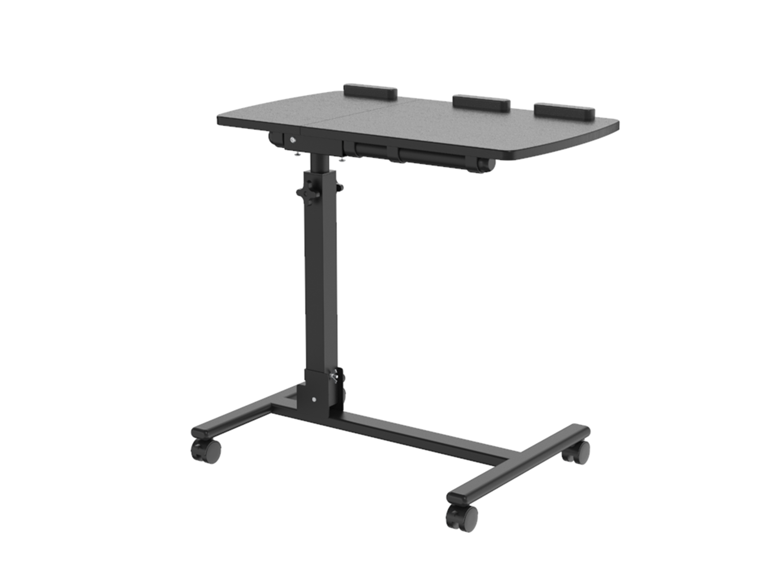 あーちゃ★送料無料★丸穴3段引き出し ZENSTYLE Portable Mobile Computer Bedside Overbed Desk