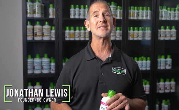 thumbnail video image 3 of Liquid-Vet Hip & Joint Saver Supplement for Cats with Glucosamine, Chicken, 8 oz., 3 of 9