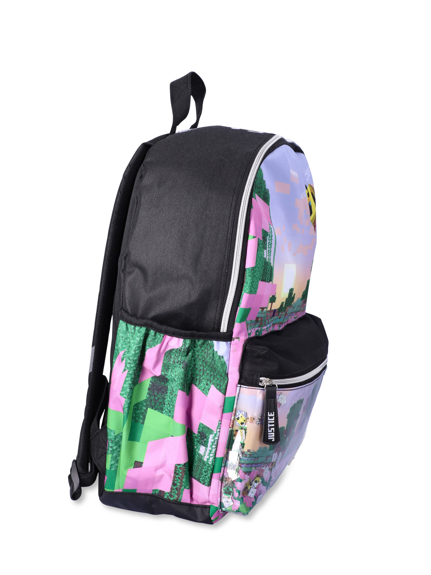 Justice Girls Sublimation Print Polyester Backpack Multicolor Walmart