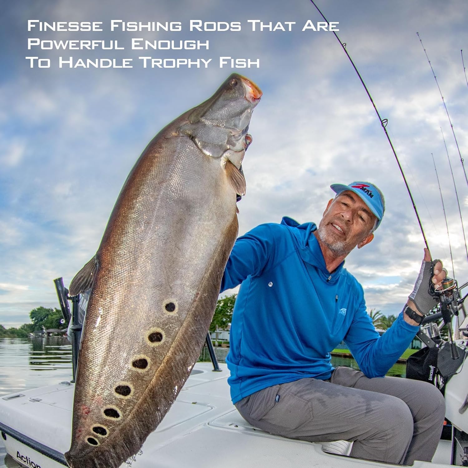 thumbnail video image 2 of KastKing  Saltwater & Freshwater Fishing Rod, Powerful, Lightweight S-Curve Graphite Rod Blanks, Nano Resin Technology,-Kong, 2 of 10