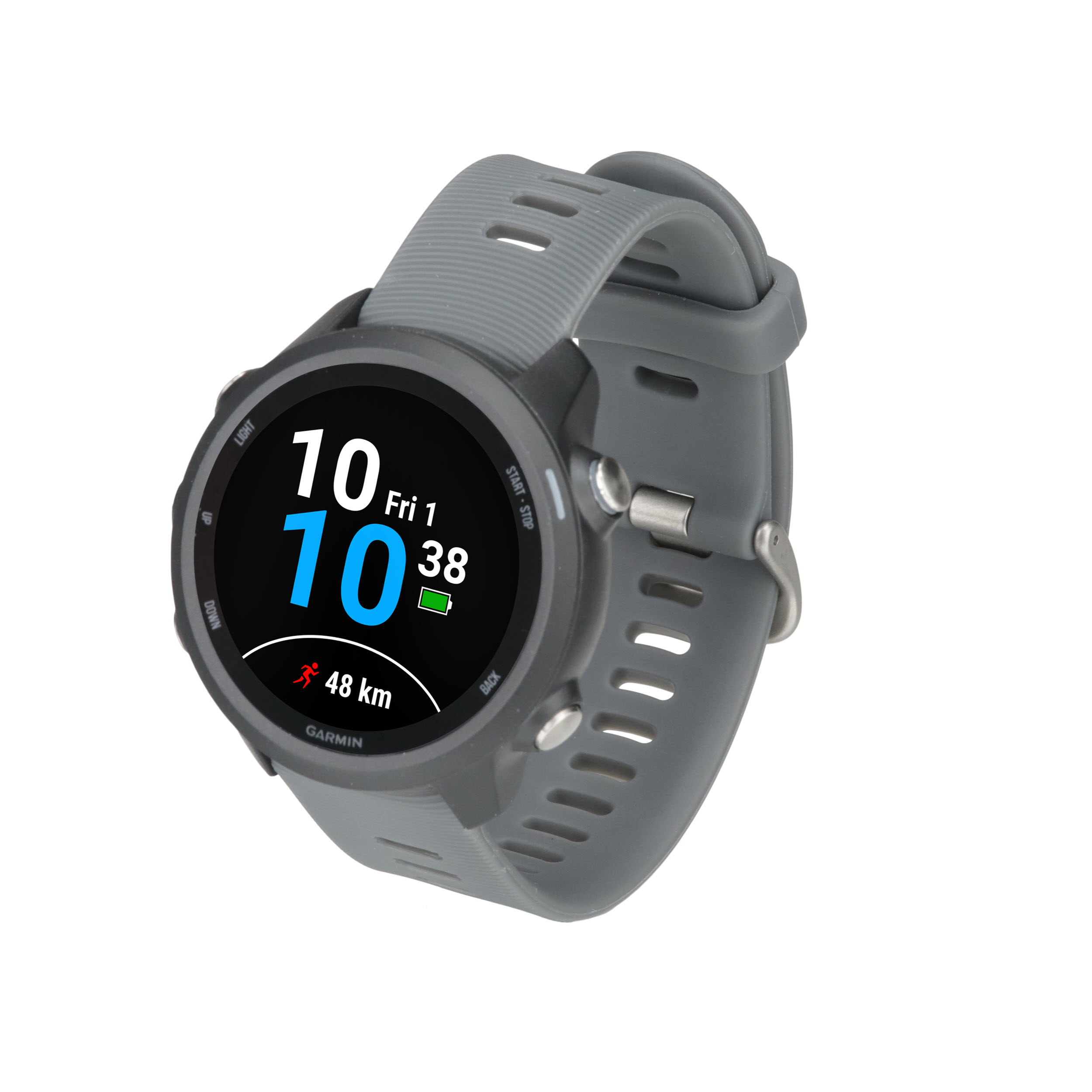  Garmin Forerunner 245, GPS Running Smartwatch with Advanced  Dynamics, Slate Gray (Renewed) : Electronics