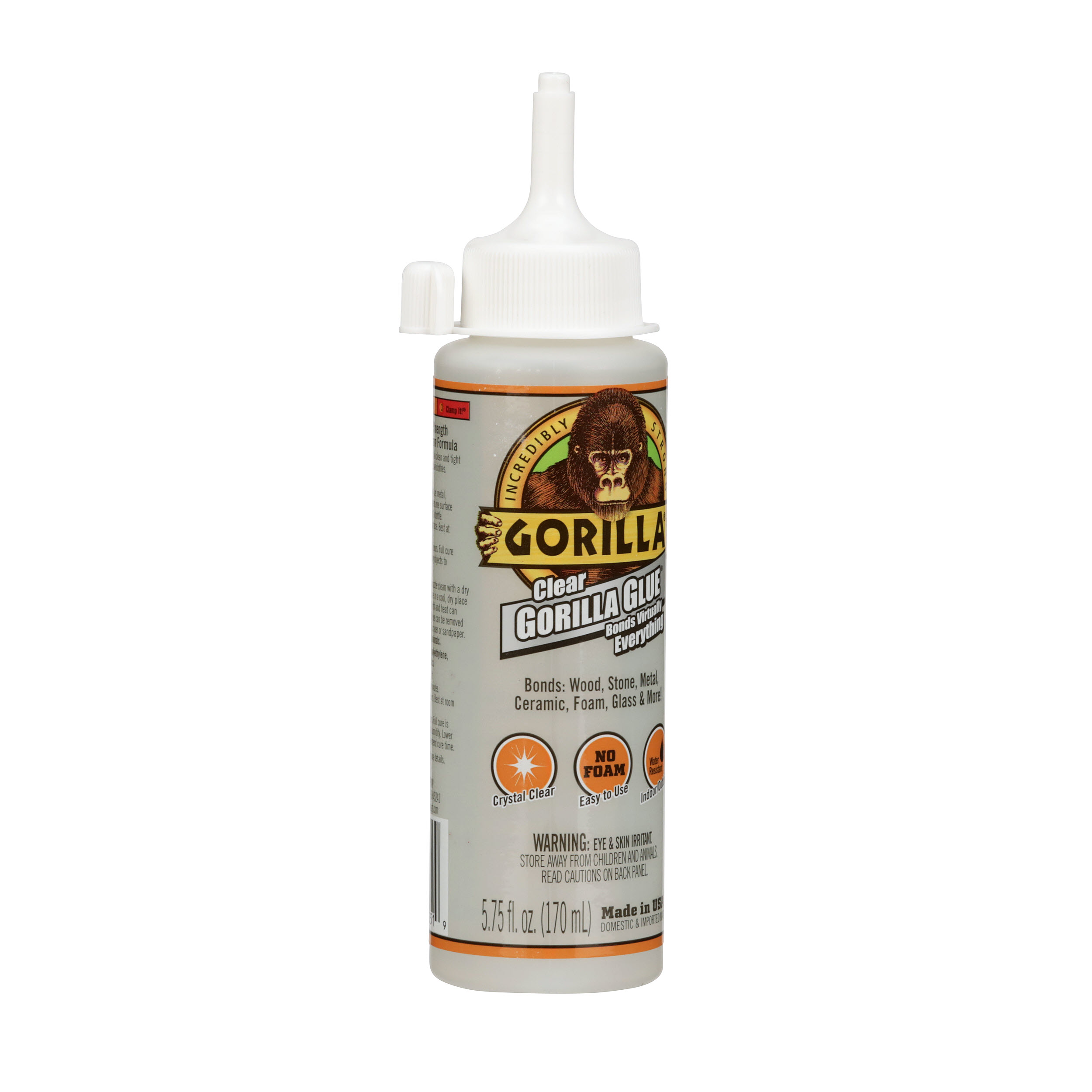 Adhesive, GORILLA™ Glue, clear. Sold per 1.75-fluid ounce bottle