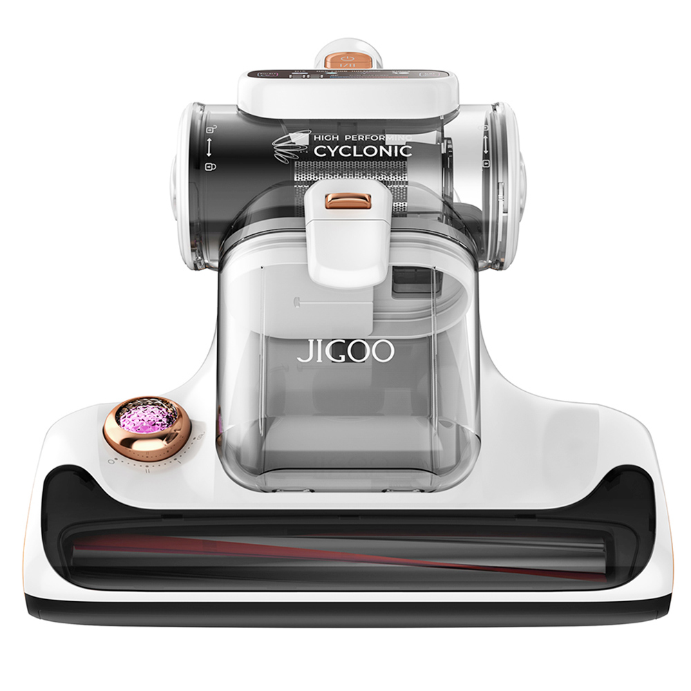 thumbnail video image 2 of JIGOO Mattress Vacuum Cleaner | 15Kpa Suction, UV-C Light, HEPA Filter, 700W, 2 of 17