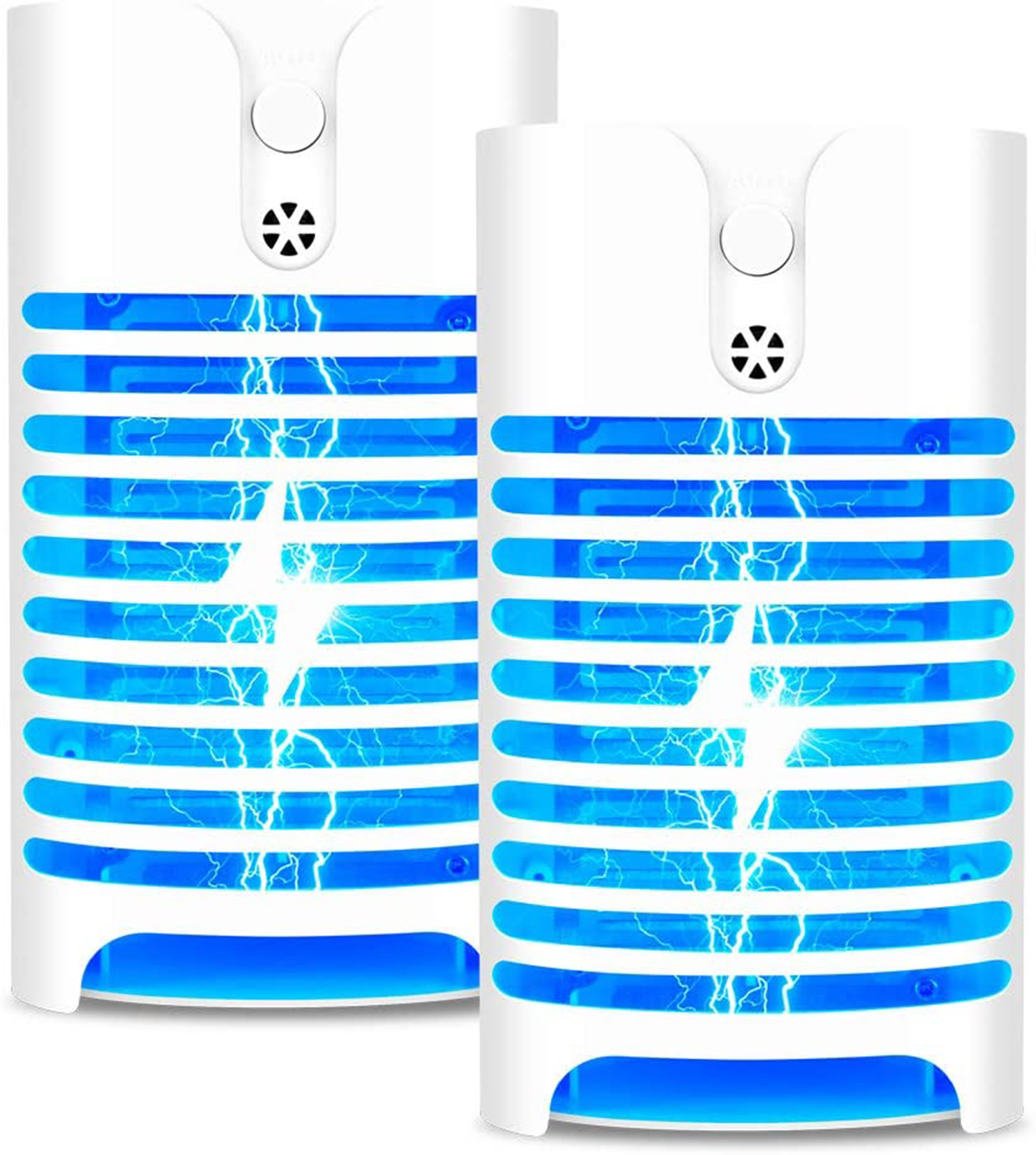 2 PK LIGHTSMAX Indoor Insect Killer, Plug-in Bug Zapper Electric ...