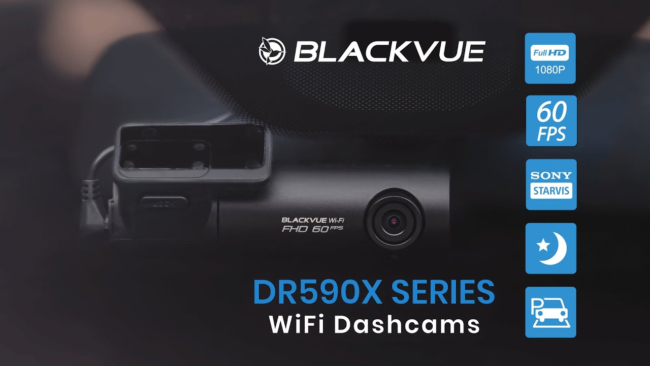 thumbnail video image 2 of BlackVue DR590X-1CH with 32GB microSD Card | Full HD Wi-Fi Dashcam | Parking Mode Support, 2 of 8