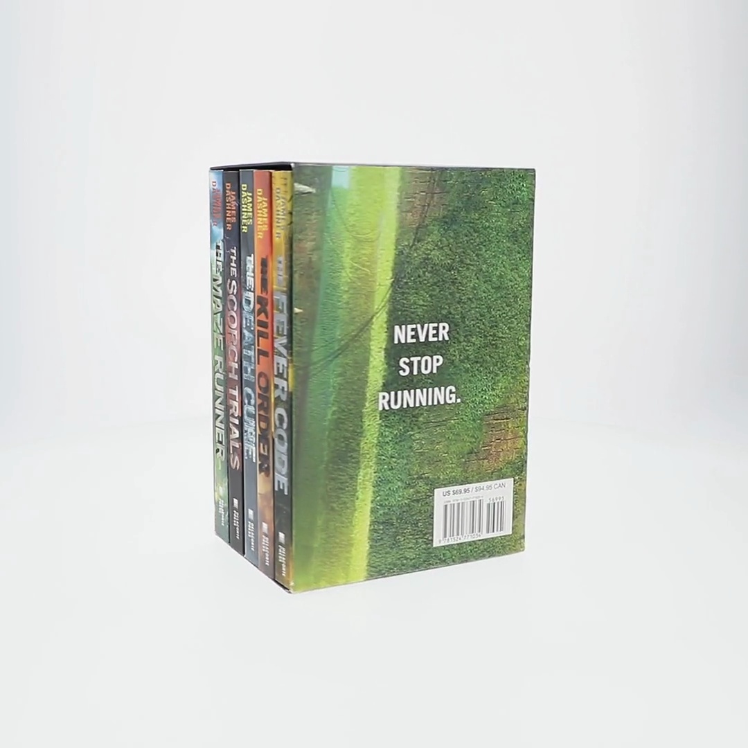 Maze Runner Boxed Set - Textbook supplies for bookstores - Walmart