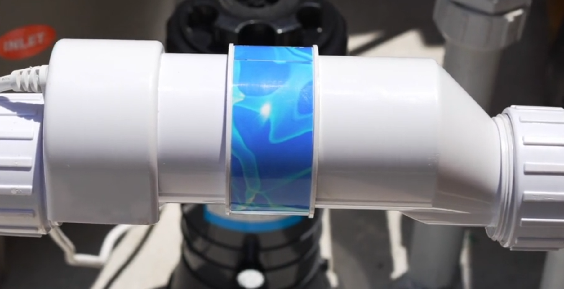 thumbnail video image 2 of XtremepowerUS Salt Chlorination System for In-Ground or Above Ground Pools Up to 40,000 Gallons, 2 of 5