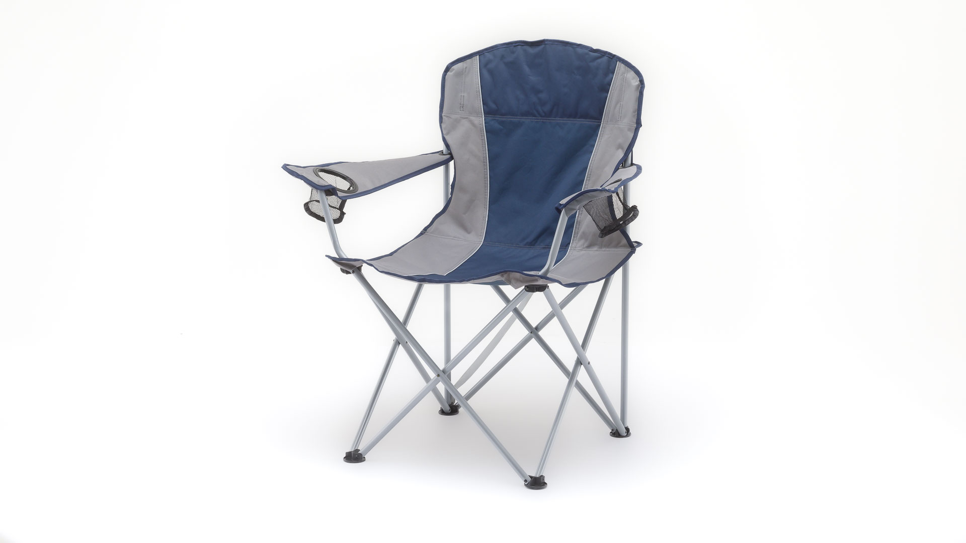 Ozark Trail Oversized Quad Camping Chair, Blue Cove 
