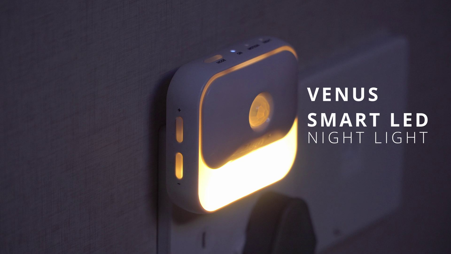 thumbnail video image 2 of ZISUYU 2-Pack Dimmable Motion Sensor LED Night Lights for Adults & Kids, 2 of 16