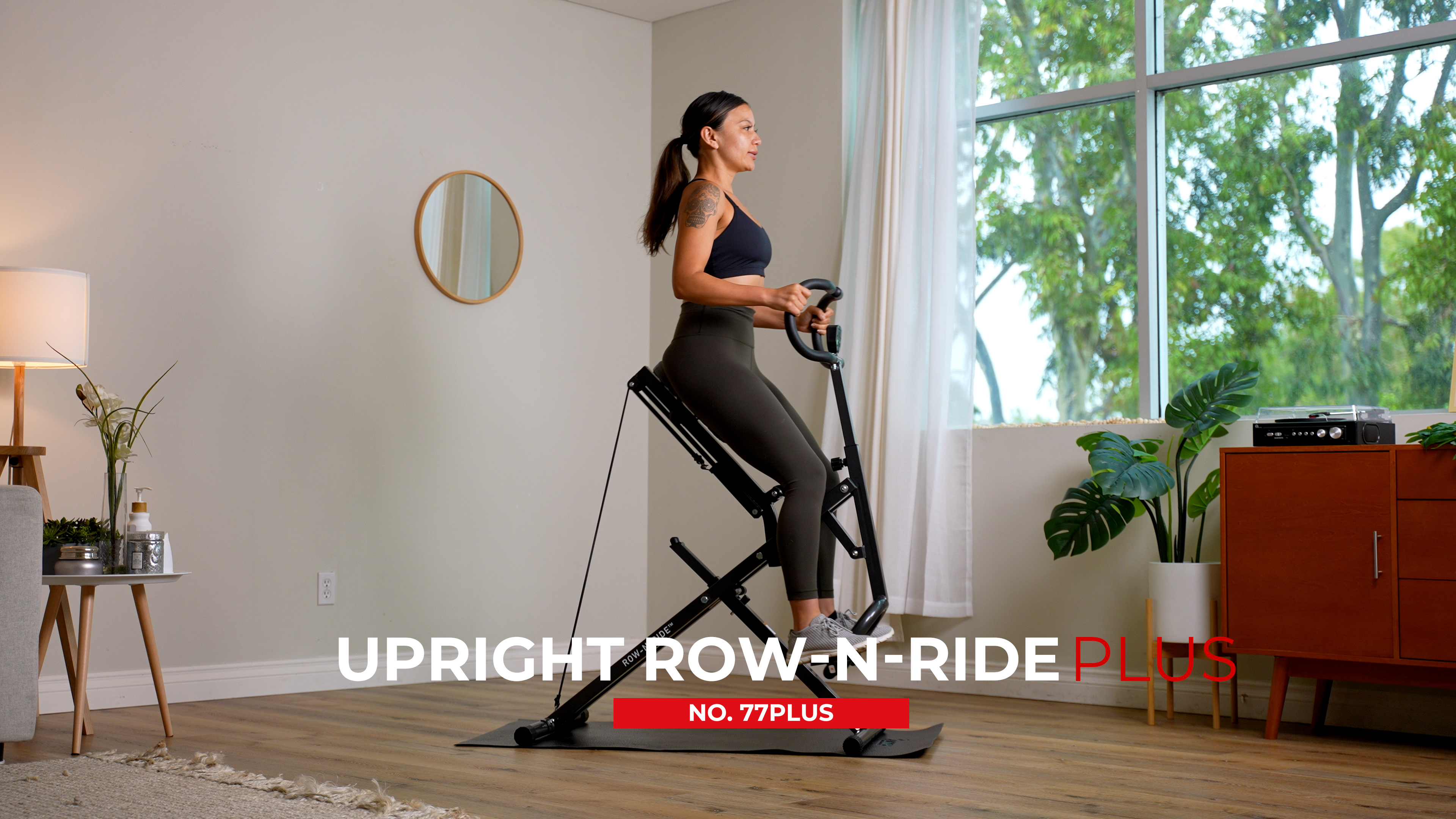 Sunny Health and Fitness, SMART Row-N-Ride Plus Assisted Squat Machine ...