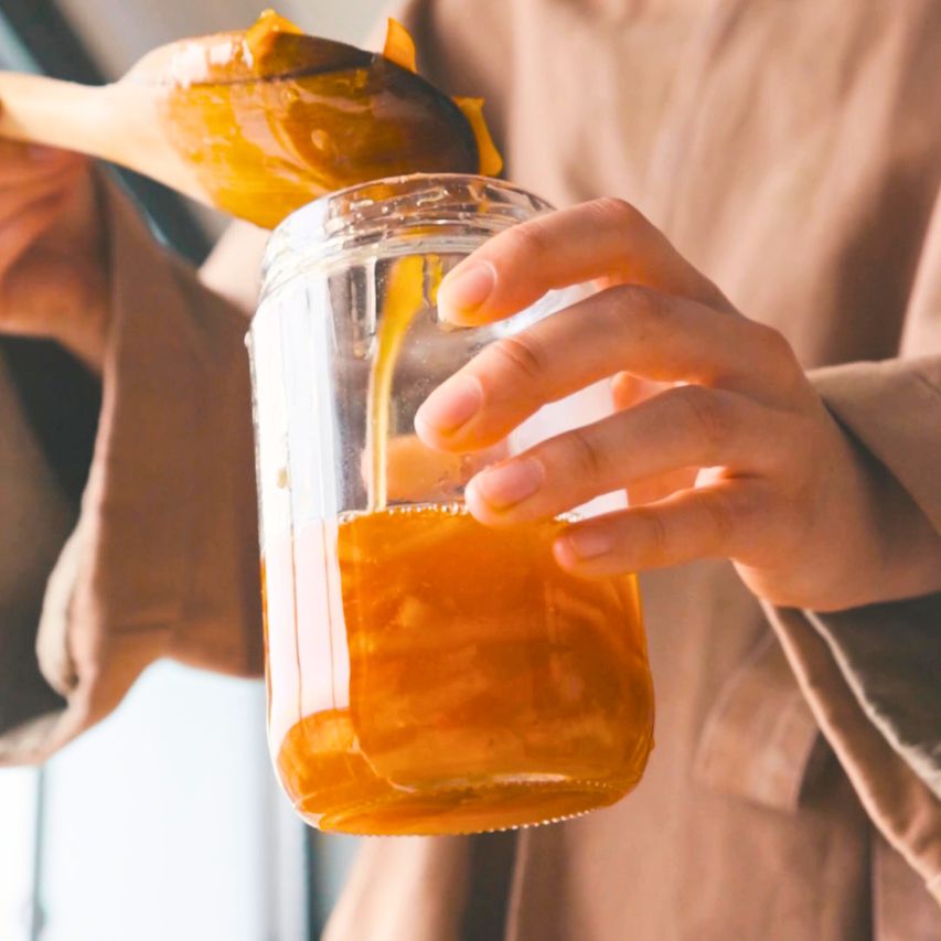 thumbnail video image 2 of Jarming Collections 32oz Glass Storage Jar with BPA-Free Lid – Extra Wide Mouth – Made in USA (2 Count), 2 of 10