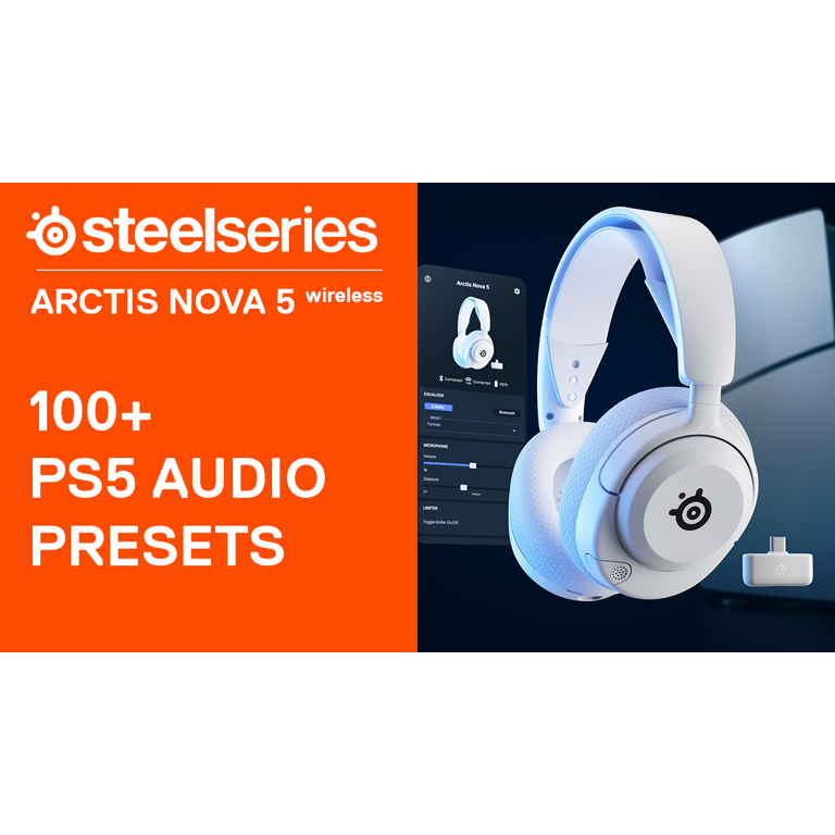 ヘッドホン steelseries ARCTIS NOVA 5P WIRELESS SteelSeries Arctis Nova 5X Wireless Gaming Headset — Xbox, PC
