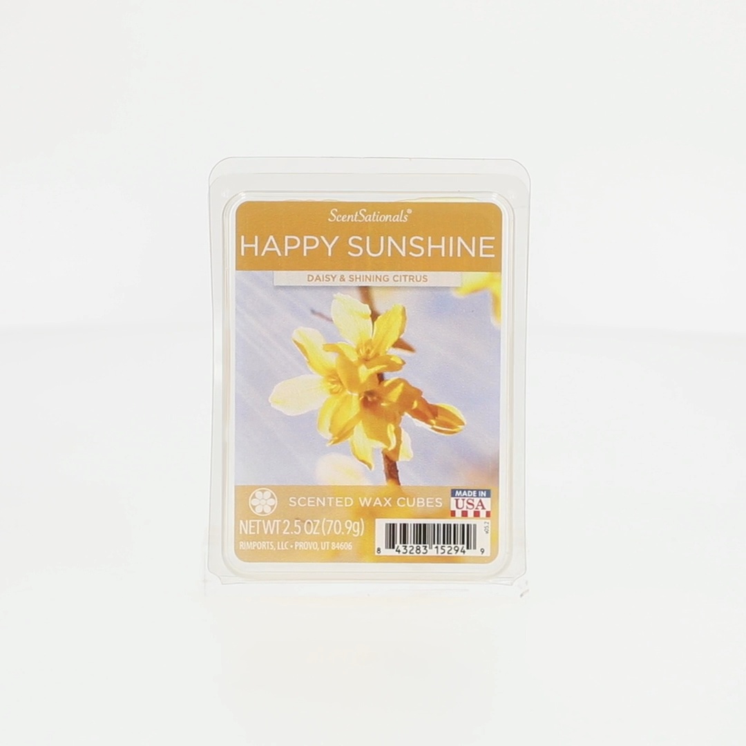 Happy Sunshine Scented Wax Melts, ScentSationals, 2.5 oz - Walmart.com