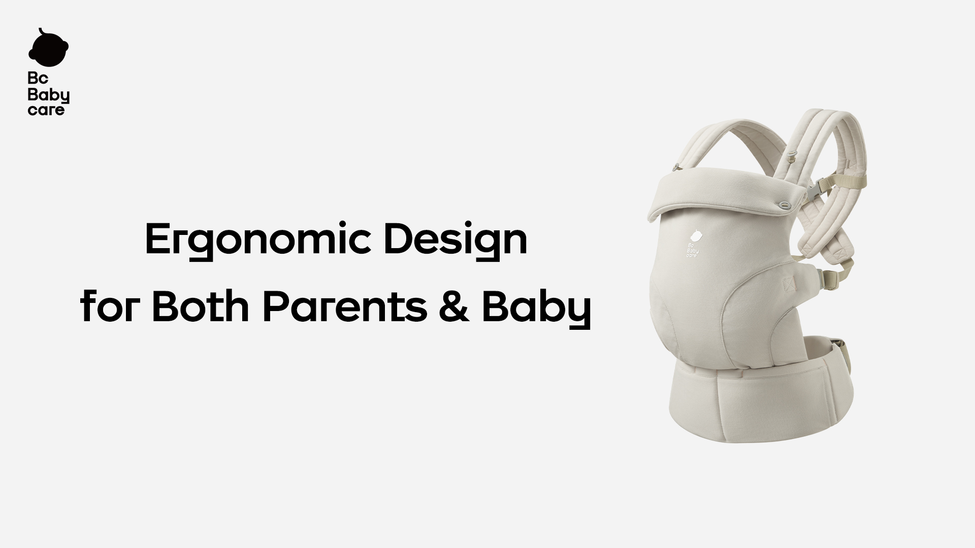 thumbnail video image 2 of Bc Babycare Baby Carrier for Newborn to Toddler Ergonomic Breathable Baby Wraps, 2 of 7