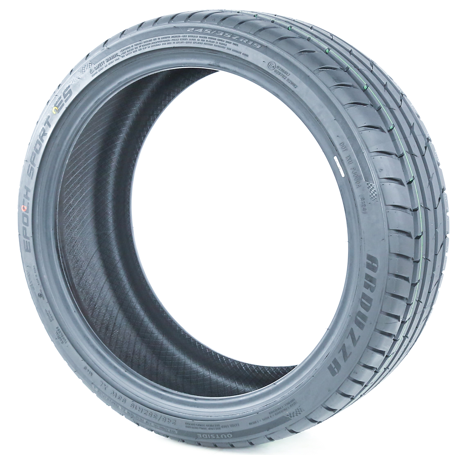 Arduzza Epoch Sport ES High Performance Tire, 245/35ZR19 93W XL