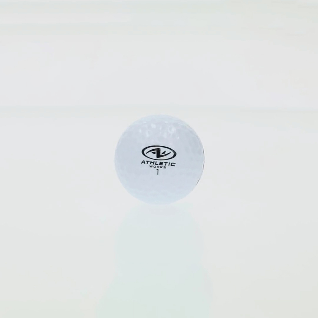 Athletic Works 2-Piece Distance Golf Balls 3-Pack Sleeve for