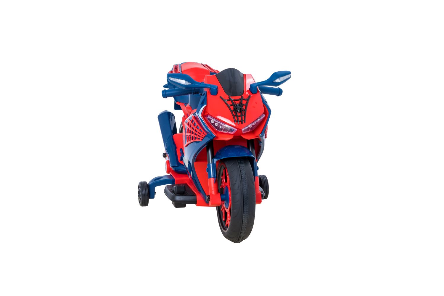 Spiderman 6V Motorcycle Ride On, for Kids, Ages 3+, Rechargeable Battery,  up to 65lbs 