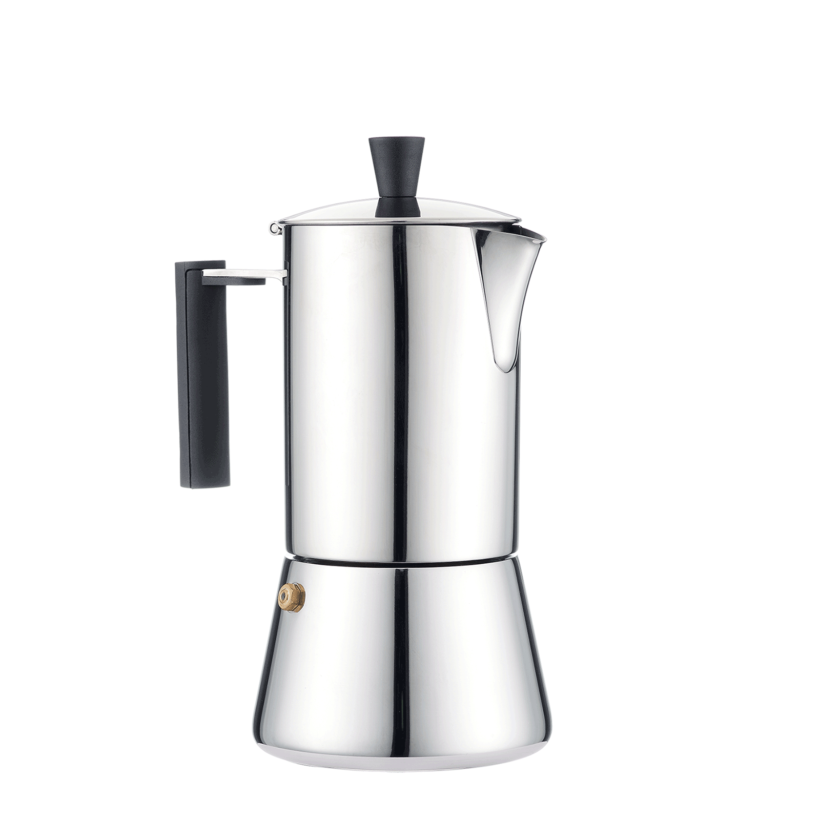 Bialetti Fiammetta Italian Moka Espresso Stovetop Coffee Maker Pot 4 Cups Induction - Grey