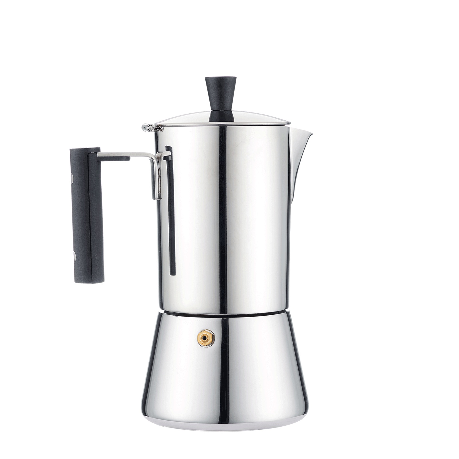 Bialetti Fiammetta Italian Moka Espresso Stovetop Coffee Maker Pot 4 Cups Induction - Grey
