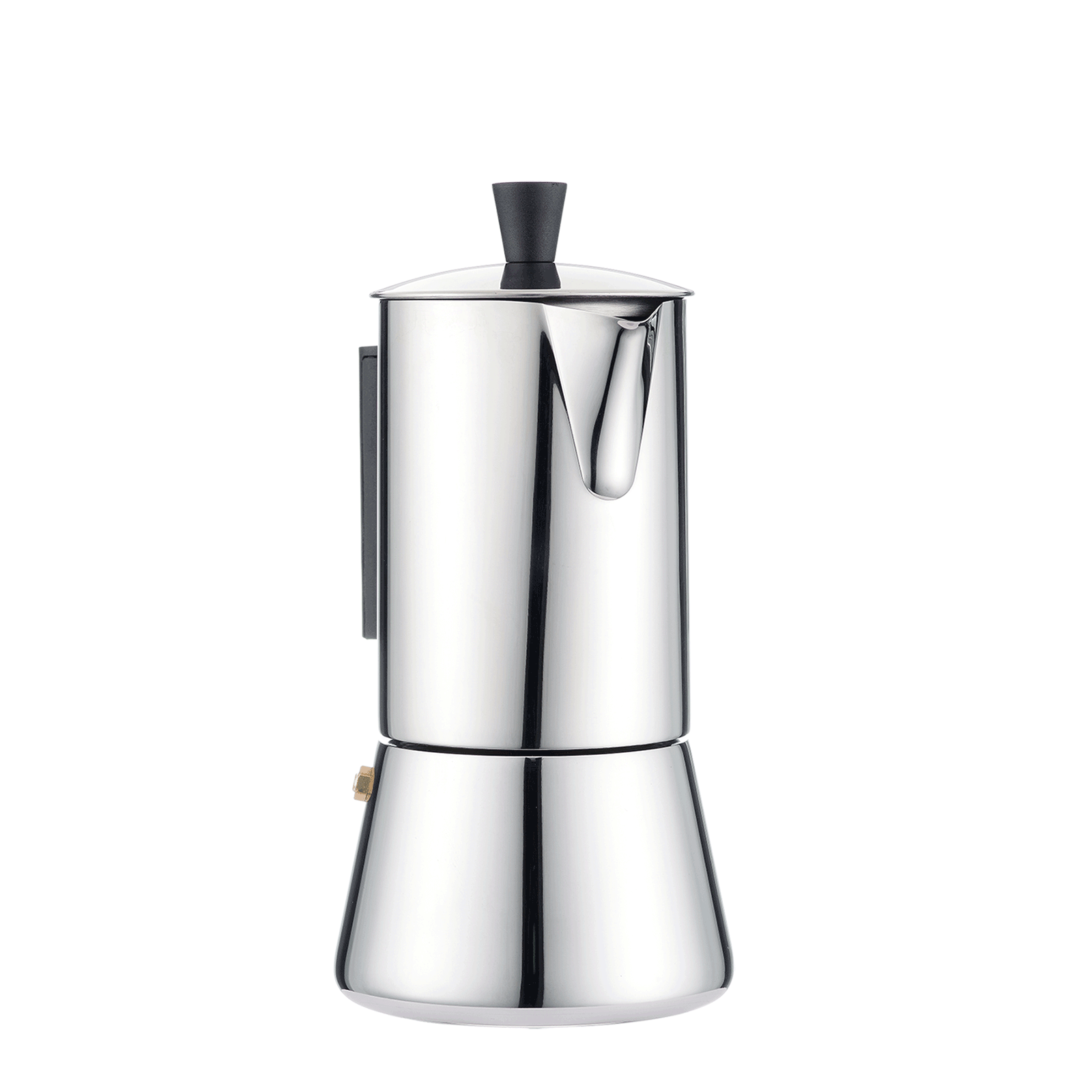  Coffee Gator Moka Pot - 6 Cup, Stovetop Espresso Maker -  Classic Italian and Cuban Coffee Percolator w/ 2 Stainless-Steel Cups –  Matte Grey Aluminum: Home & Kitchen