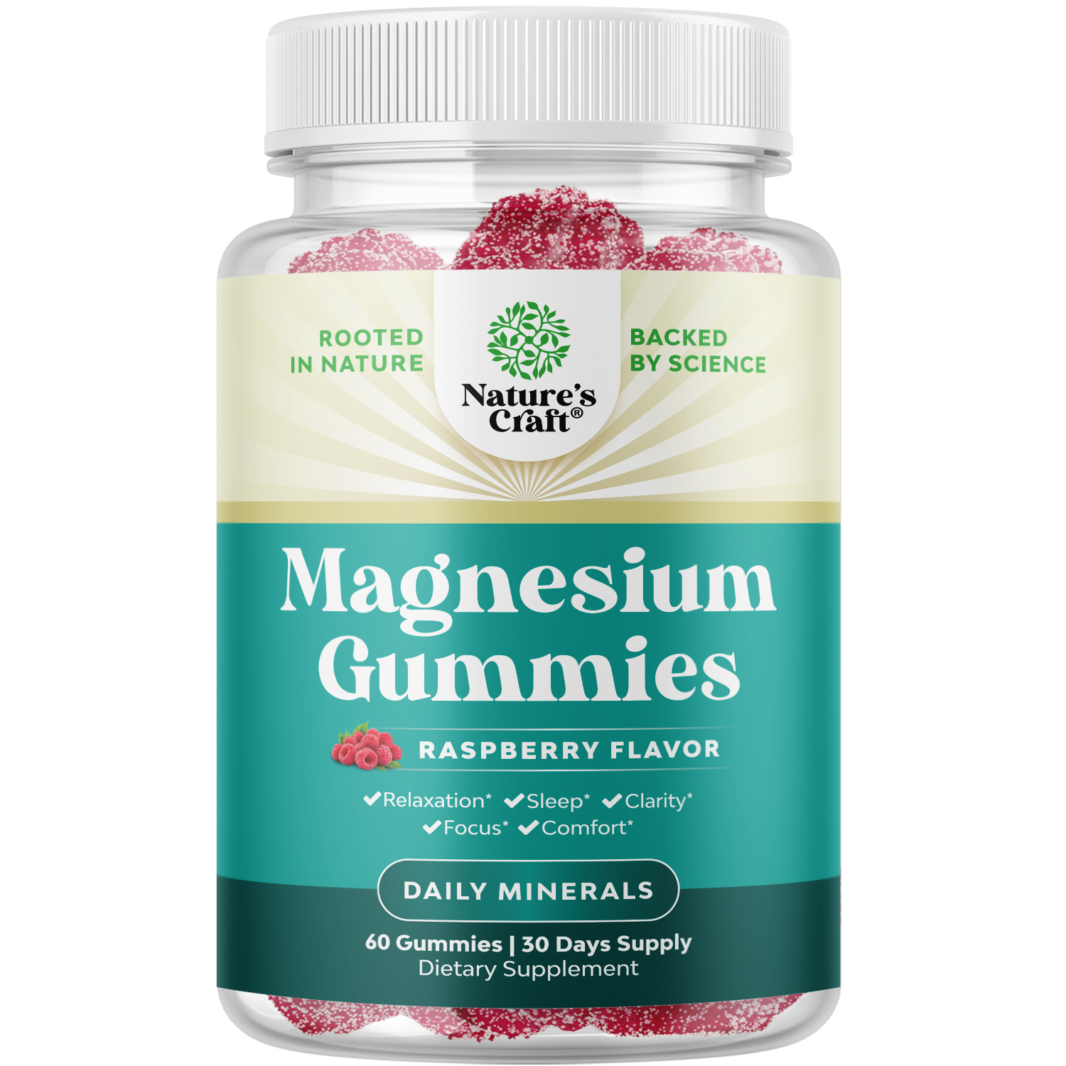 thumbnail video image 2 of Potent Magnesium Citrate Gummies for Adults 170mg per Serving - Calm Magnesium for Sleep Support Restless Legs Cramps and Muscle Health - Tasty Non GMO Vegan Vitamin Supplement for Women and Men, 2 of 9