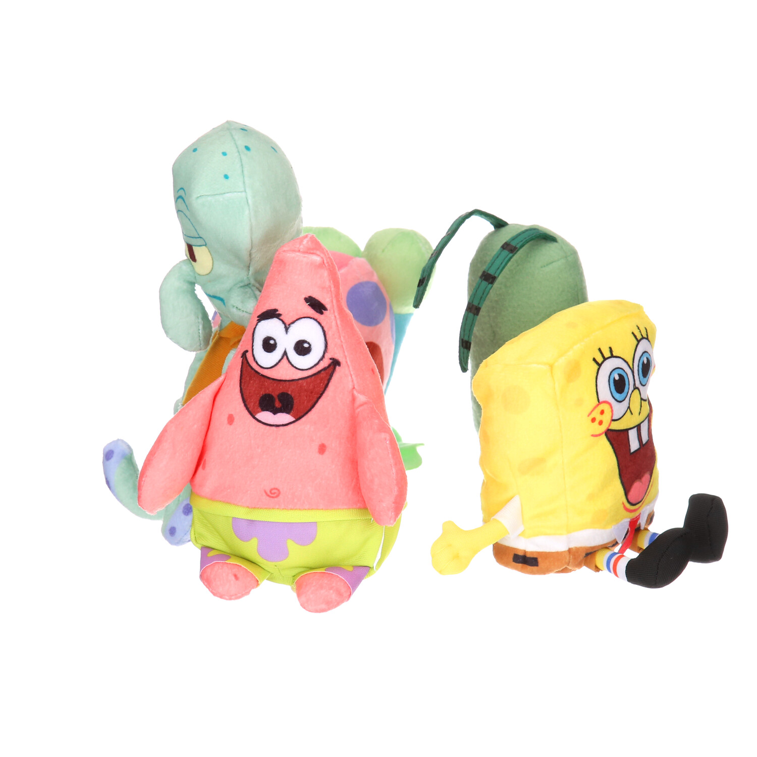 SpongeBob SquarePants Bikini Bottom Buddies Plush Set, Includes SpongeBob,  Patrick, Squidward, Plankton, & Gary, Kids Toys for Ages 3 Up, Gifts and  Presents 