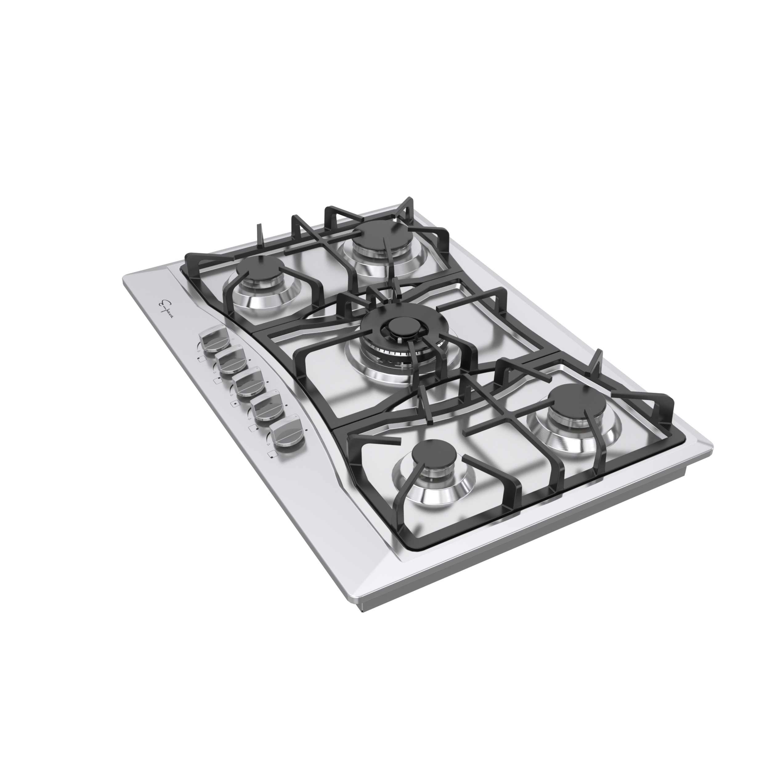 Empava 36 Gas Stove Cooktop In Stainless Steel With Burners, 57 OFF