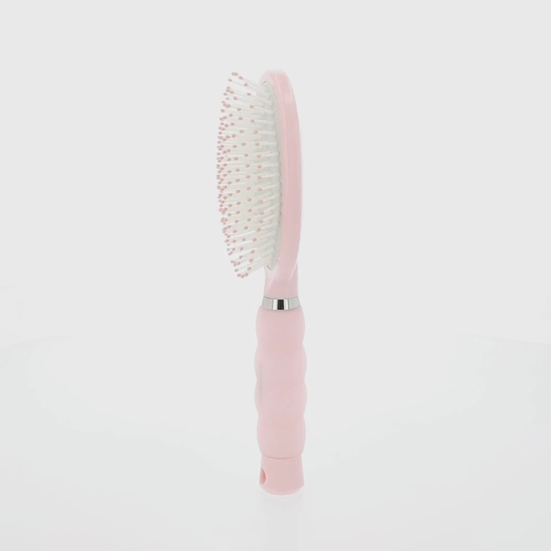 Conair Gel Grip Flexible Paddle Brush, Nylon Bristle, Cushion