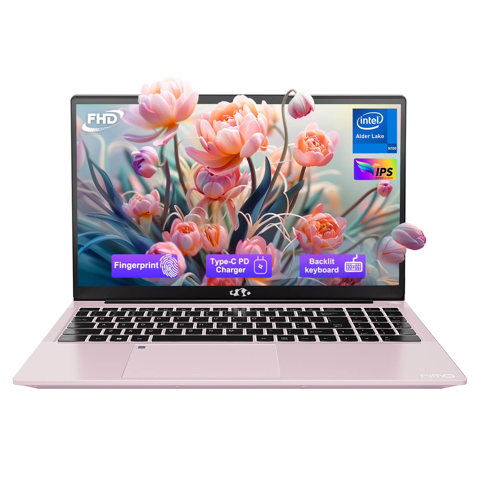 2025 Newest Laptop, 15.6-Inch FHD Display Laptop with Intel Quad