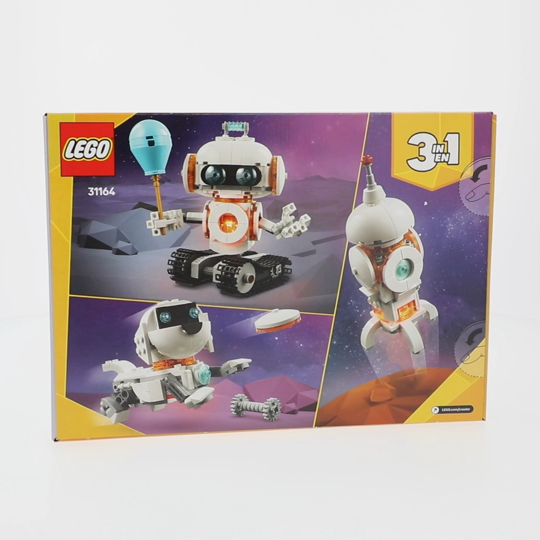 LEGO, Space Robot 3in1 Building Kit, 31164, 281 Pieces - Walmart.com
